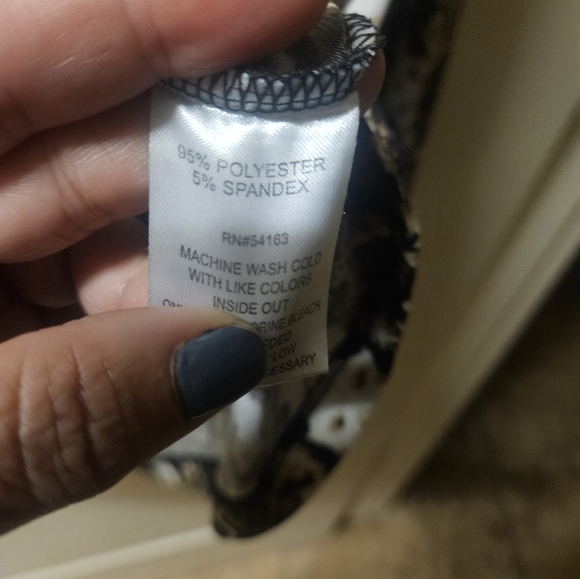 Calvin Klein cowl blouse - Picture 4 of 5